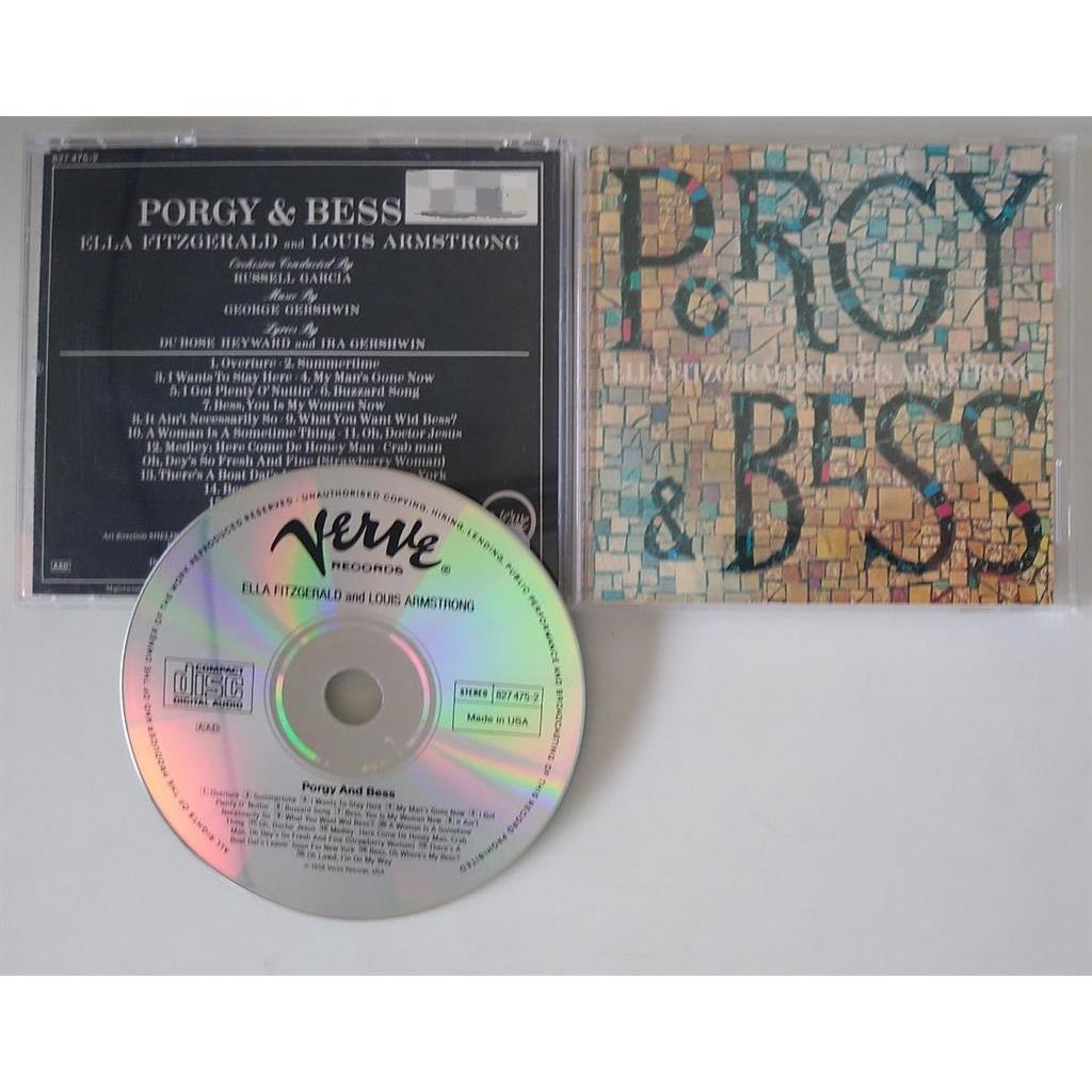 CD ELLA FITZGERALD, LOUIS ARMSTRONG PORGY & BESS [IMPORTADO]