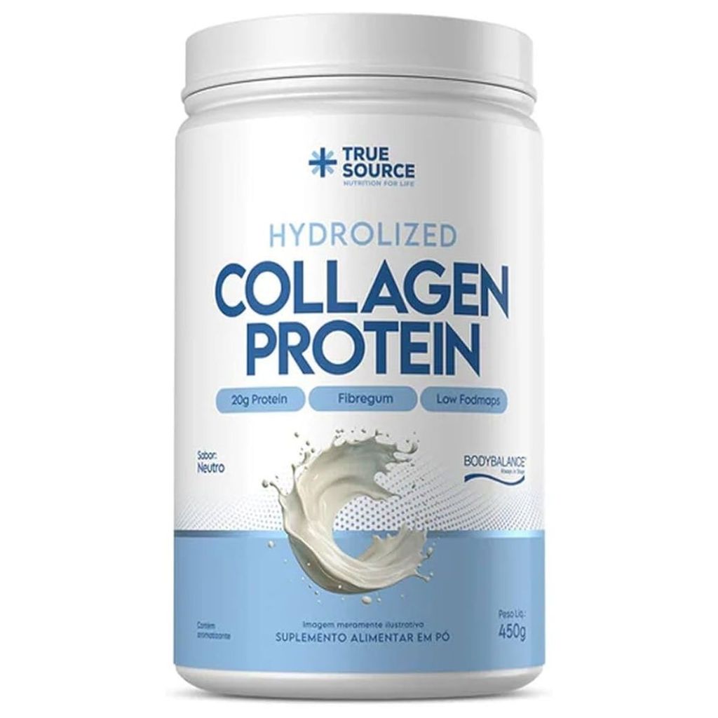 Collagen Protein Body Balance Pote 450g True Source em Oferta na Shopee