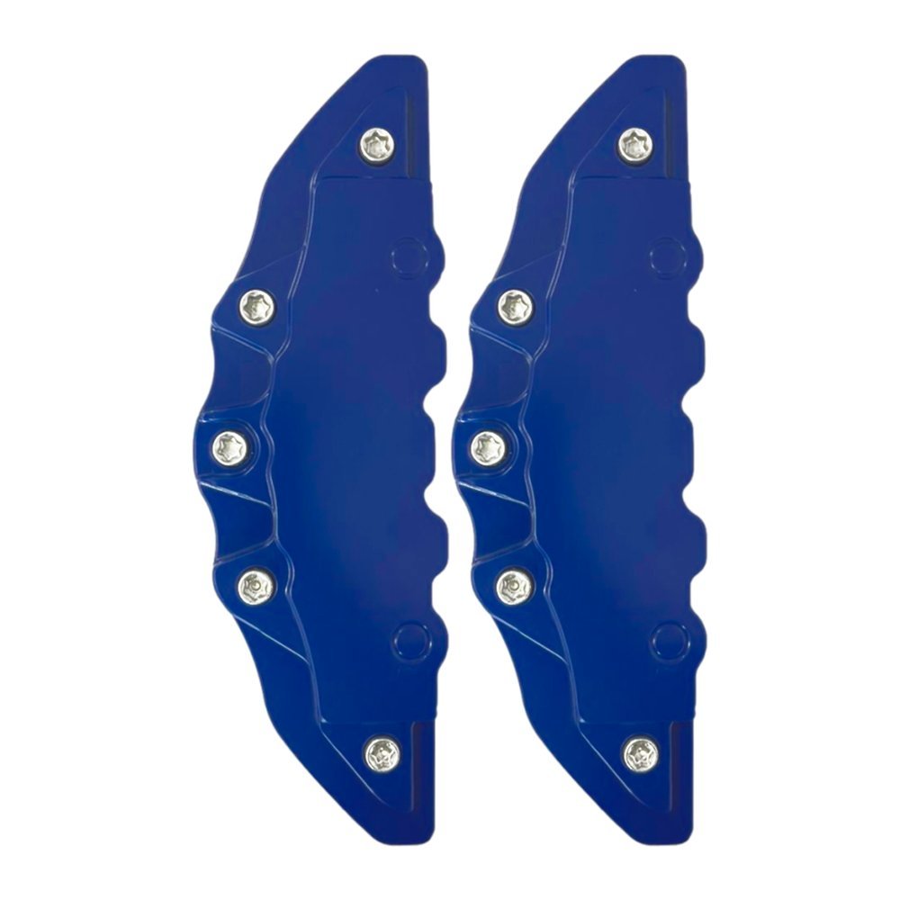 Par Capa Pinça Freio Azul - Sem Logo Liso Esportivo Aro 15+
