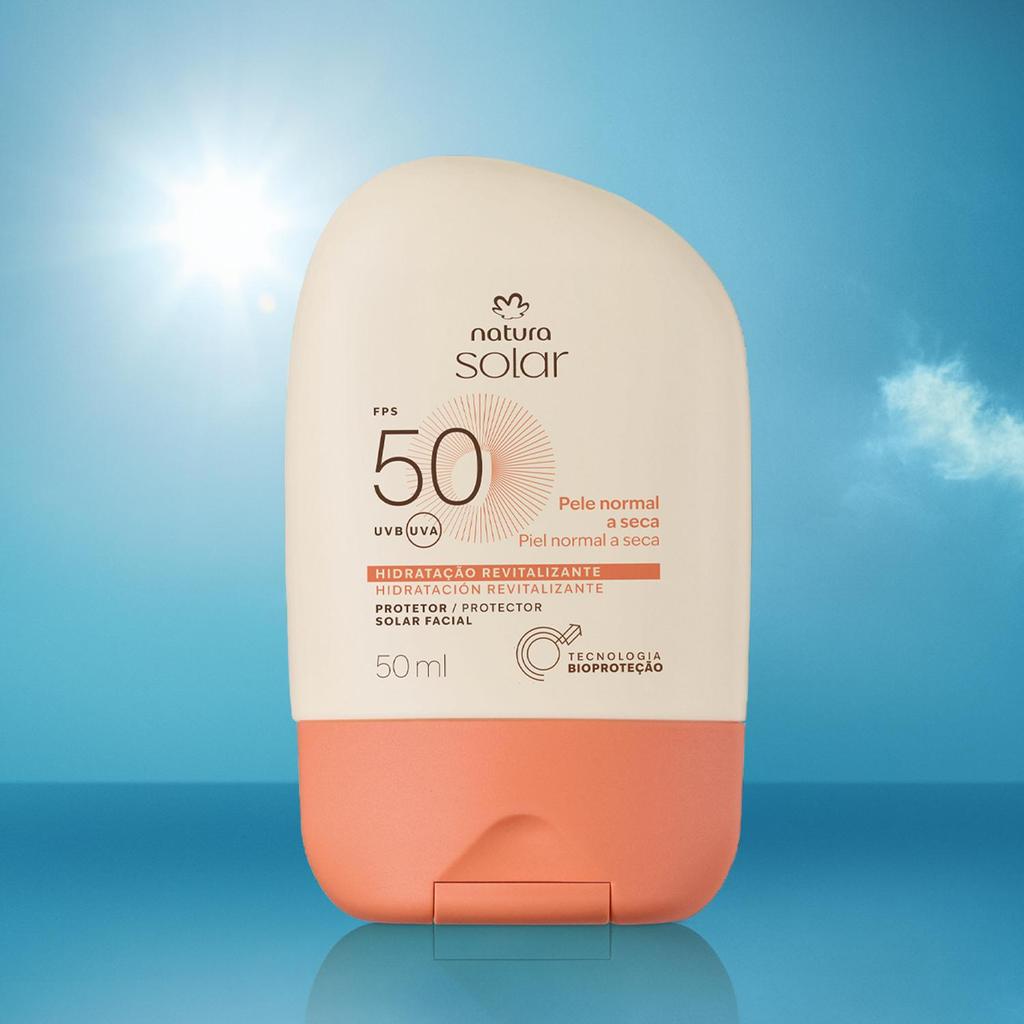 Protetor Solar Natura Facial FPS50 Pele Normal a Seca 50ML · foto 2