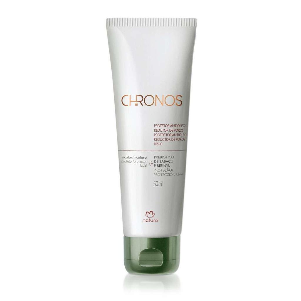 Protetor Solar Facial Natura Chronos FPS30 FPUVA10 50ml