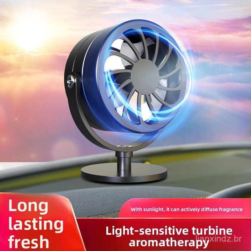 Difusor De Carro Movido A Energia Solar : Universal Com Difusão De Fragrância De Longa Duração