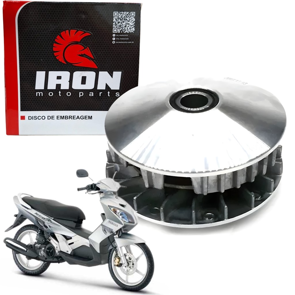 TRANSMISSÃO EMBREAGEM PRIMÁRIA COMPLETA IRON YAMAHA NEO AT 115 2005 A 2012