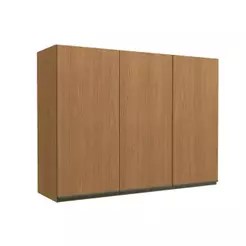Armário Aéreo p/ Cozinha Maxxi G766 3 Portas 120cm Canela - Kappesberg