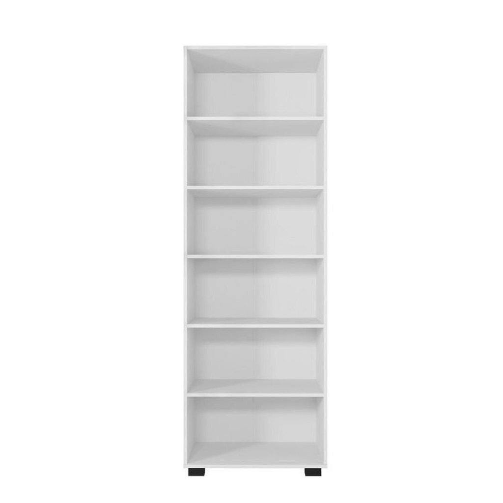 Kit 3 Estantes para Livros 5 Prateleiras 188cmx60,5cm Office Branco TX