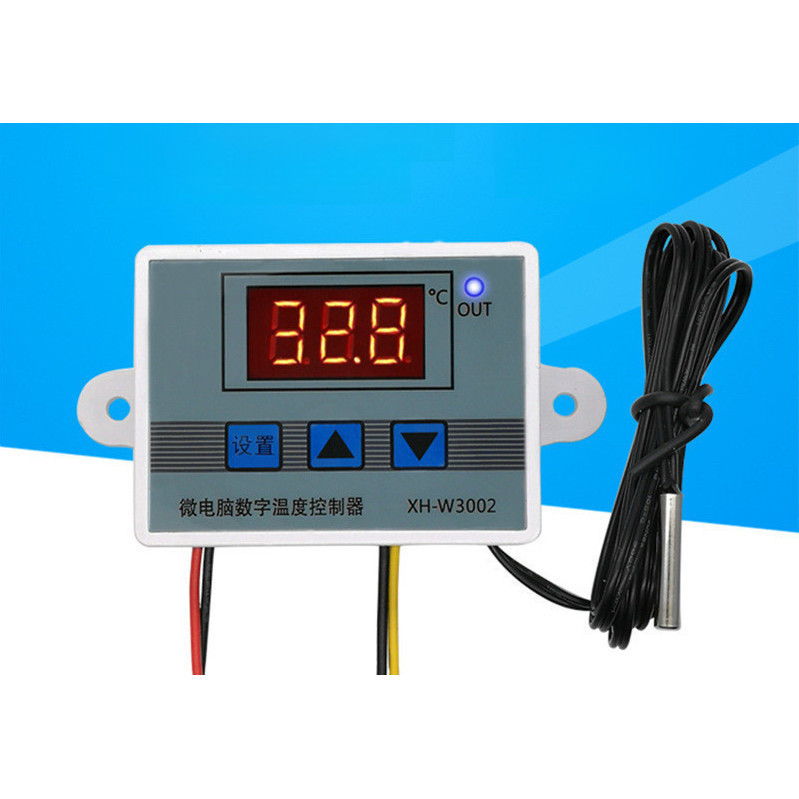 Controlador de Temperatura -Termostato Digital 110v-220V W3002 Cervejeira Chocadeira freezer geladeira aquecedor digital