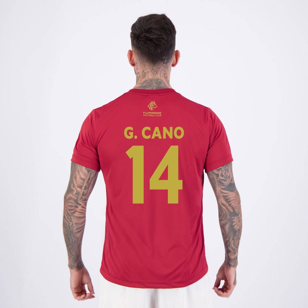 Camisa Fluminense Fulgor Bordô 14 Cano