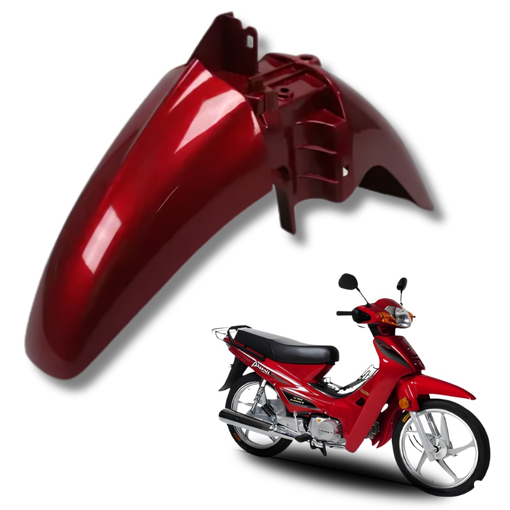 CARENAGEM PARALAMA DIANTEIRO SHINERAY PHOENIX GOLD 50 50CC VERMELHO BRILHO 2011 A 2019