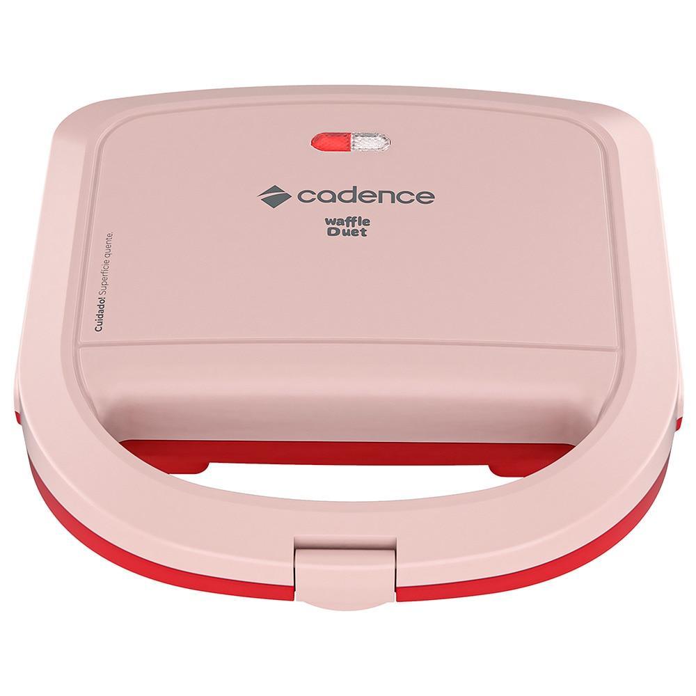 Máquina de Waffle Cadence, Rosa – WAF200