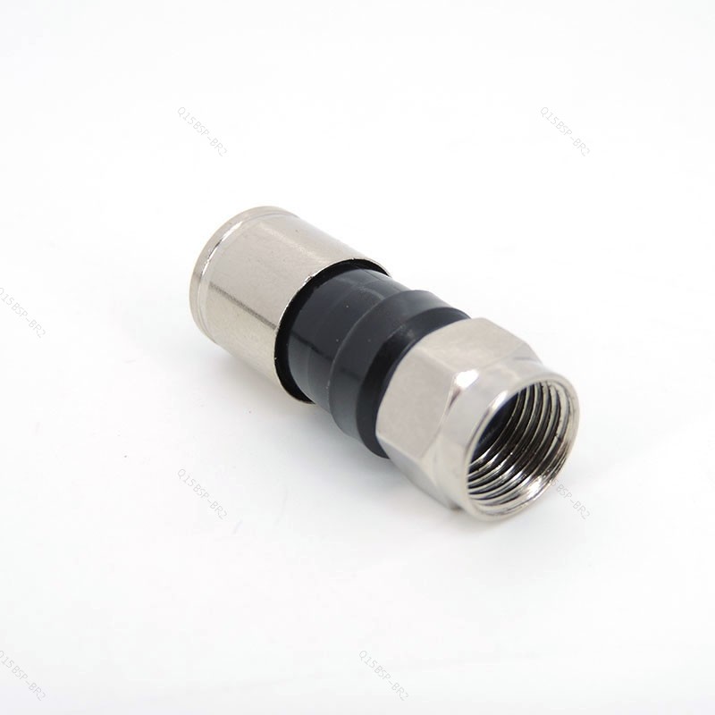 5/10 Pces RG6 F Tipo Compressão 2.7cm Snap Selo Plug Conector Para Céu Satélite Virgem Cabo Adaptador BR15B2