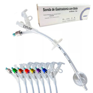Sonda para Nutrição Enteral Gastrostomia (GTT) 3 Vias com Balão - Well Lead