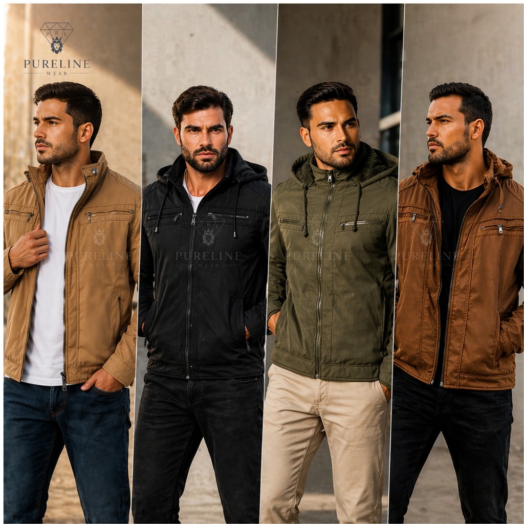 Jaqueta De Sarja Masculina Toda Forrada Por Dentro Com Capus Removível P ao G5 Plus size