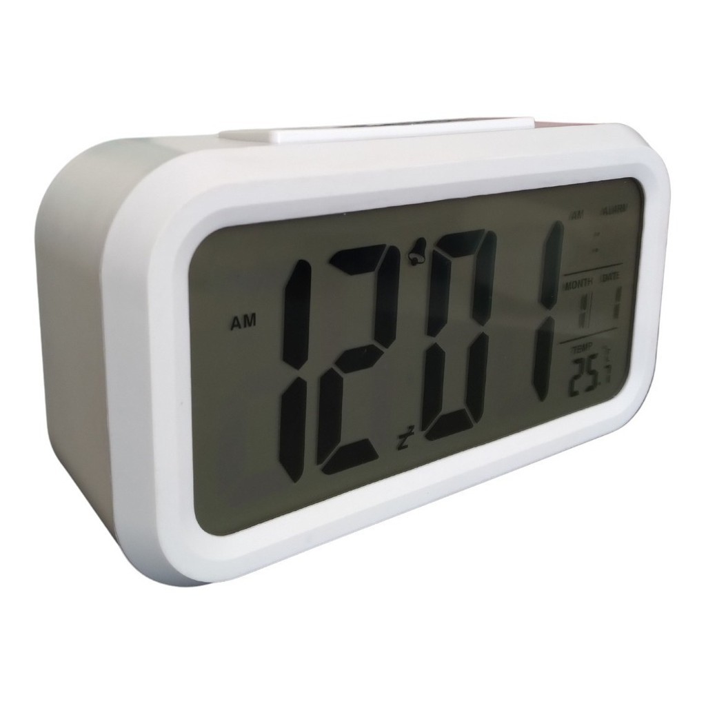 Relógio LCD CLOCK Digital De Mesa Pequeno Data SZ815 Alarme