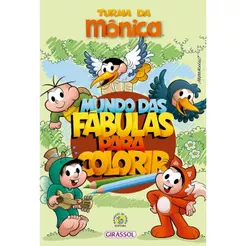 Turma da Mônica | Mundo das Fábulas para Colorir