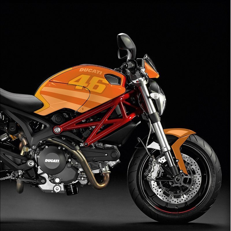 Película PPF Proteção Kit Semi Full Ducati Monster 796 Moto 2013 2014 Transparente TPU Anti Risco