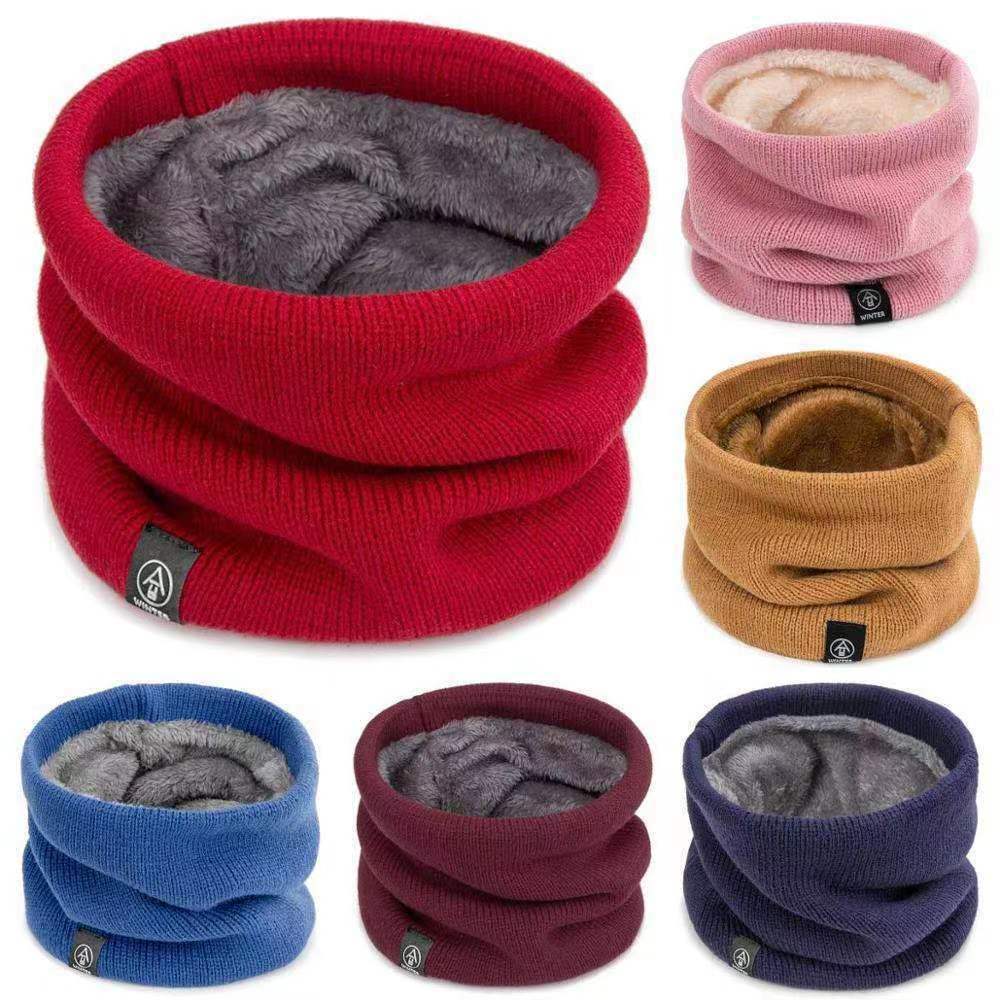 2026 novo estilo inverno quente cachecol masculino feminino forro de lã cachecol engrossado protetor de pescoço capa de