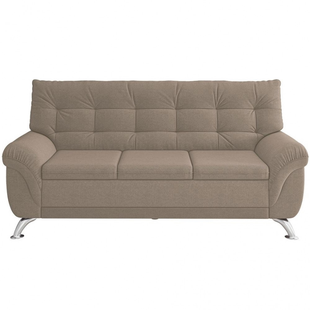 Sof 3 e 2 Lugares Arezzo em Suede Linoforte · foto 2
