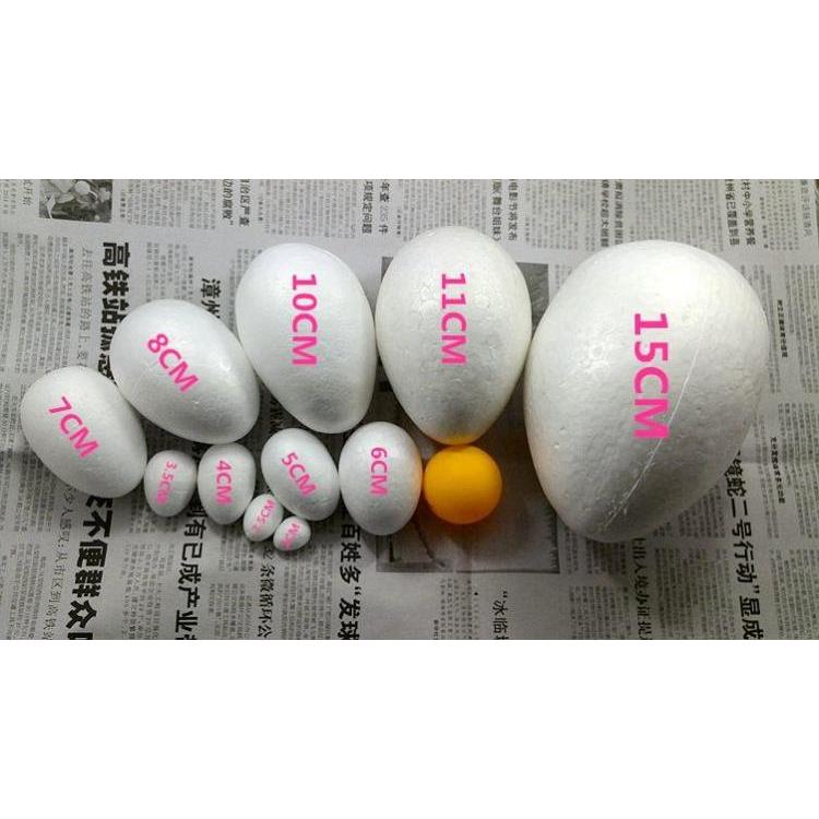 Argila plasticina 3D cor lama acessórios artesanais DIY EPS espuma bola ovo ovo páscoa brinquedo de isopor