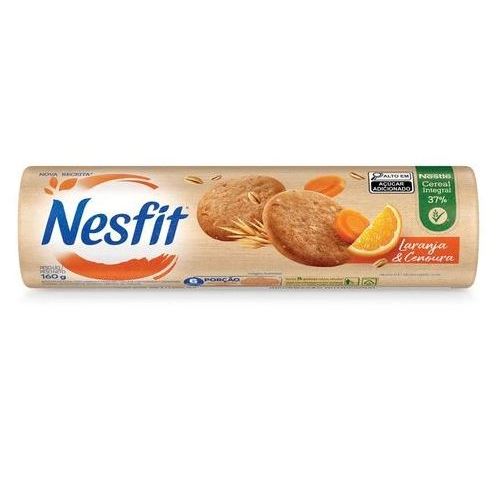 Biscoito integral com Laranja e Cenoura 160g - Nesfit