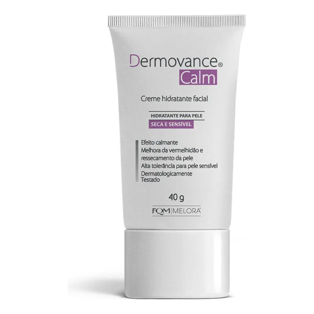 Creme Dermovance Hidratan Facial Pele Seca Sensivel Calm 40g Mista