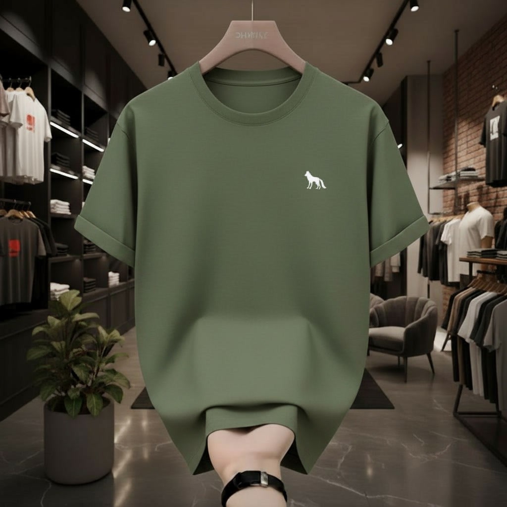 Camiseta Minimalista Premium 100% Algodão Camisa Unissex, Envio Imediato
