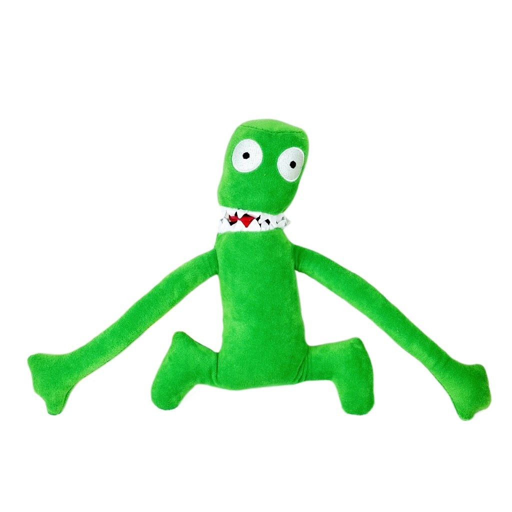 ​ Brinquedo De Pelúcia Verde Rainbow Friends Com Cabeça Removível , Boneca Interativa E Assustadora-Personagem De Jogo E