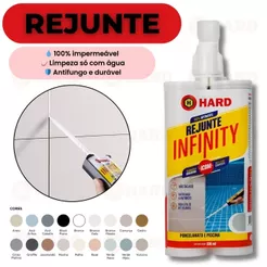 Rejunte Porcelanato Impermeável Antimofo Piscina Alta Resistência 330ml Diversas Cores
