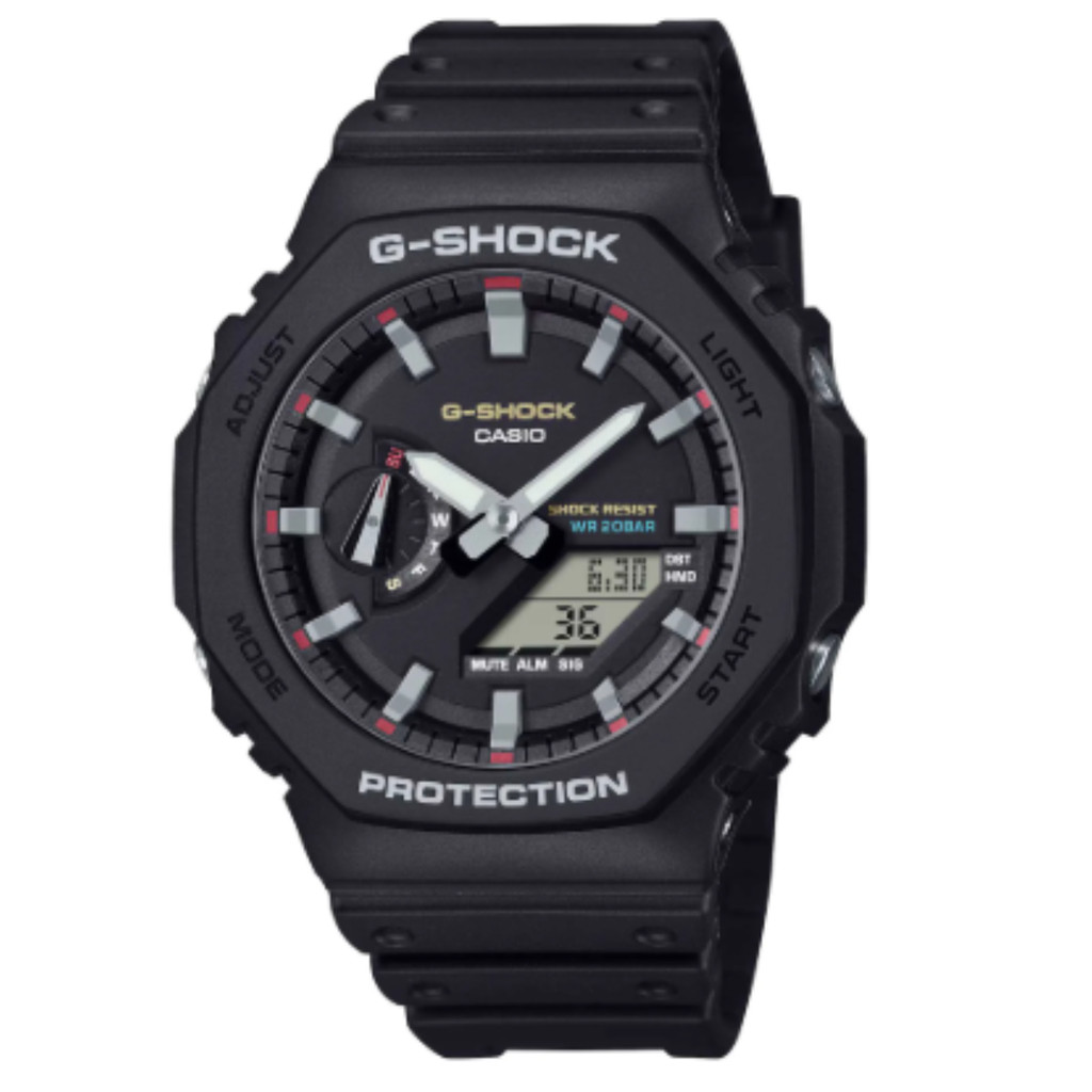 RELÓGIO CASIO G-SHOCK MASCULINO CARBON GA-2100RL-1ADR
