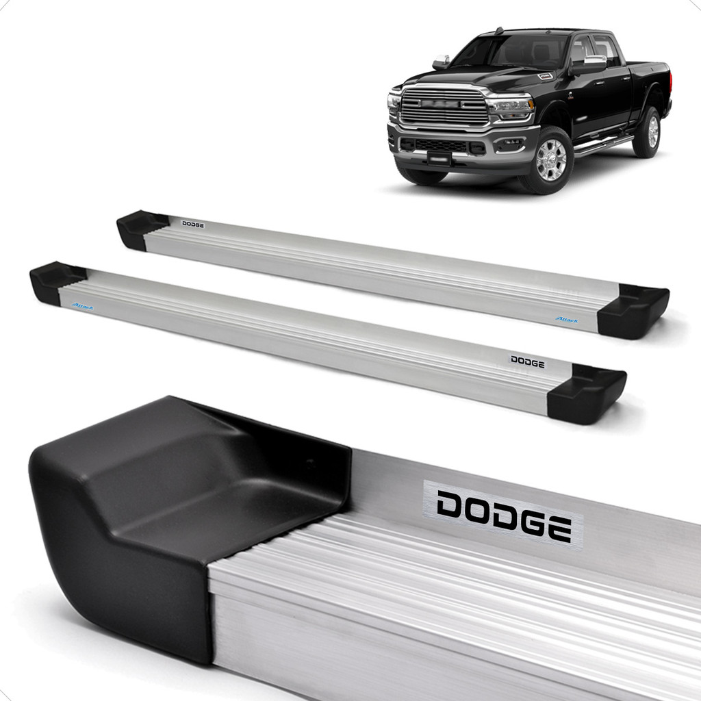 Imagem Estribo Prime Dodge Ram 2008/... Cabine Dupla Natural