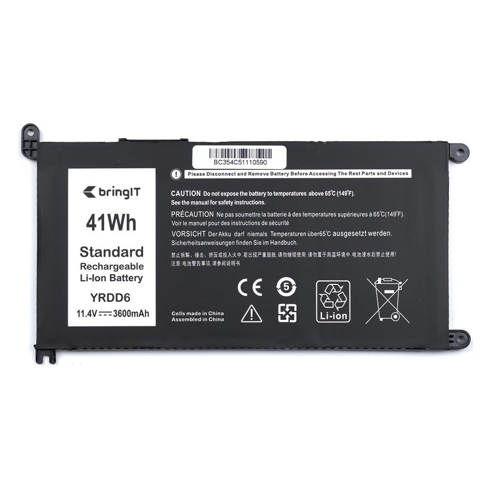 Bateria para Notebook Dell Part Number YRDD6
