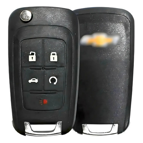 Carcaça Chave Canivete Camaro Cruze Sonic Tracker 5 Botões