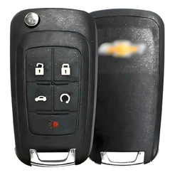 Carcaça Chave Canivete Camaro Cruze Sonic Tracker 5 Botões