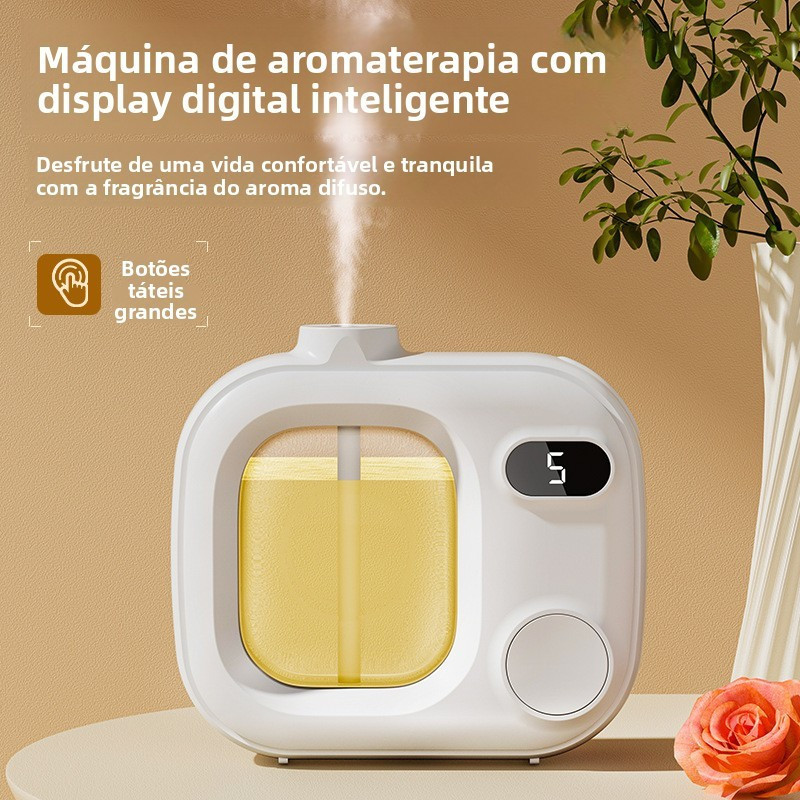 Máquina de aromaterapia para quarto e banheiro, purificador de ar atomizador, desodorizador e máquina de aromaterapia IR