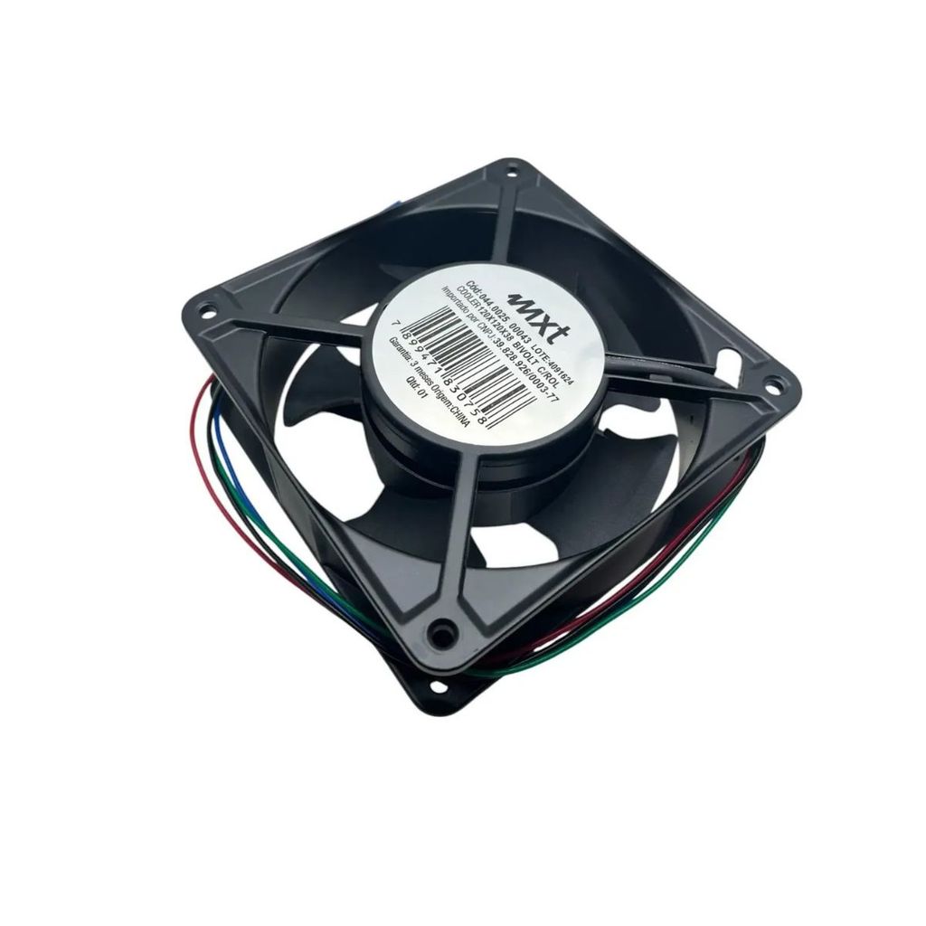 Cooler Ventilação 120x120x38 Bivolt MXT Eletrônicos