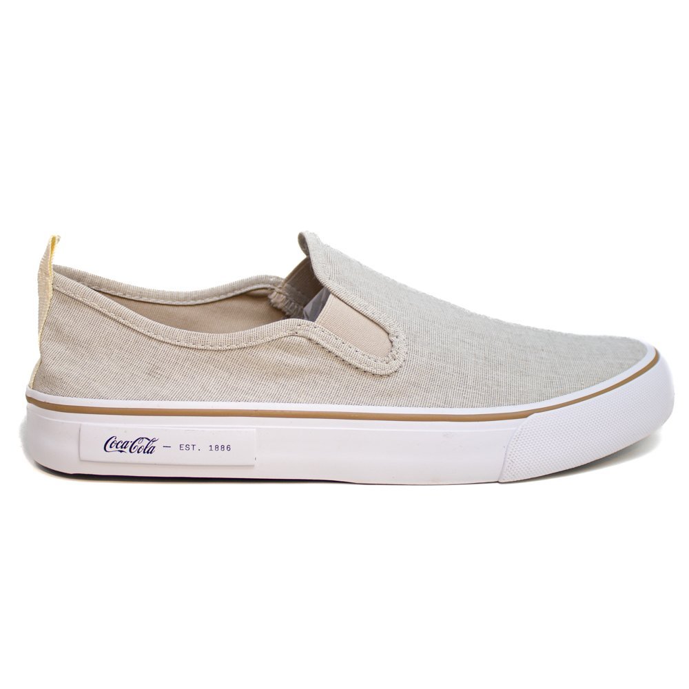 Tênis Coca Cola Iate City Masculino Original Casual Slip On Conforto Leve Dia a