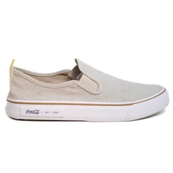 Tênis Coca Cola Iate City Masculino Original Casual Slip On Conforto Leve Dia a Dia