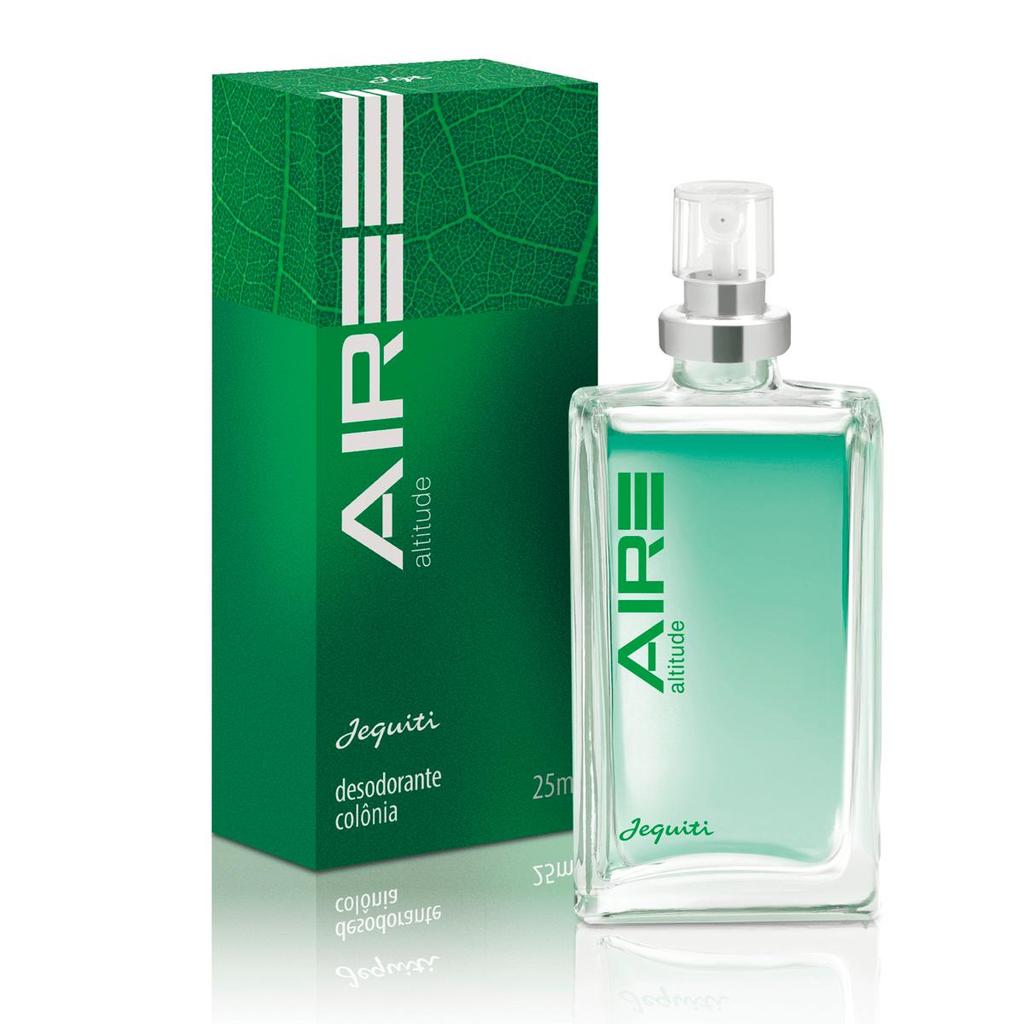 Desodorante Colônia Masculina Aire Altitude Frescor e Intensidade 25ml Nova Embalagem - Jequiti