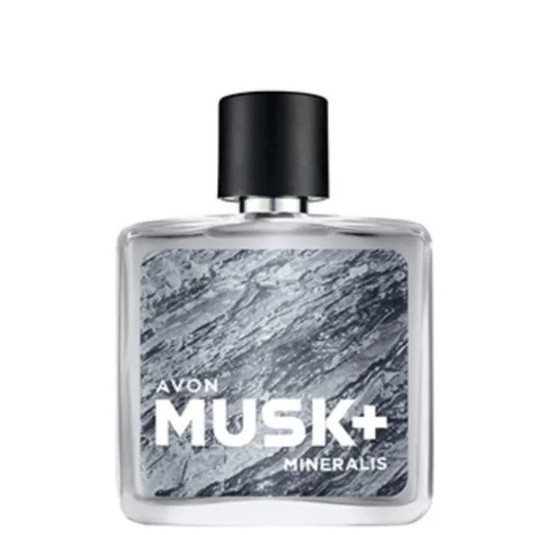 Deo Colônia Musk Mineralis Avon 75ml Perfume Masculino Versátil Dia a Dia