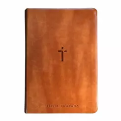 Bíblia Sagrada NAA | Letra Gigante | com Índice | Capa Luxo Marrom