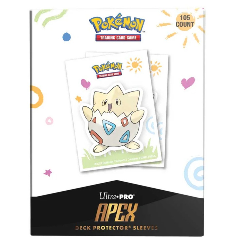 PROTETOR DE CARTAS SLEEVE TOGEPI 66x91mm CENTRAL ACESSÓRIO POKÉMON TCG DECK PROTECTOR ULTRA PRO CARD