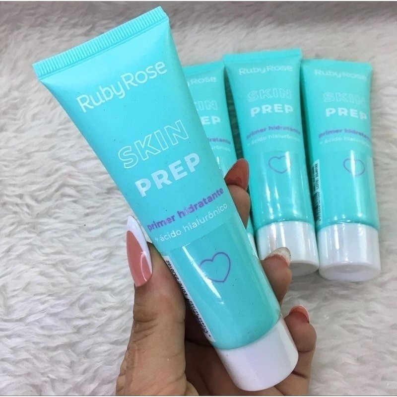 Ruby Rose Skin Prep Primer Hidratante Pele sedosa, Hidratada e Com