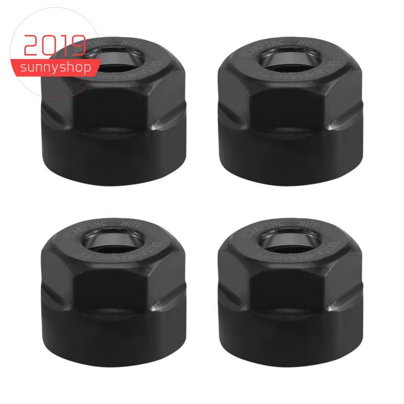 [Bestseller S] 4 Unidades ER11-A Tipo M14 Rosca Pinça Fixação Porcas Sextavadas , Para Torno De Suporte De Mandril De Fr
