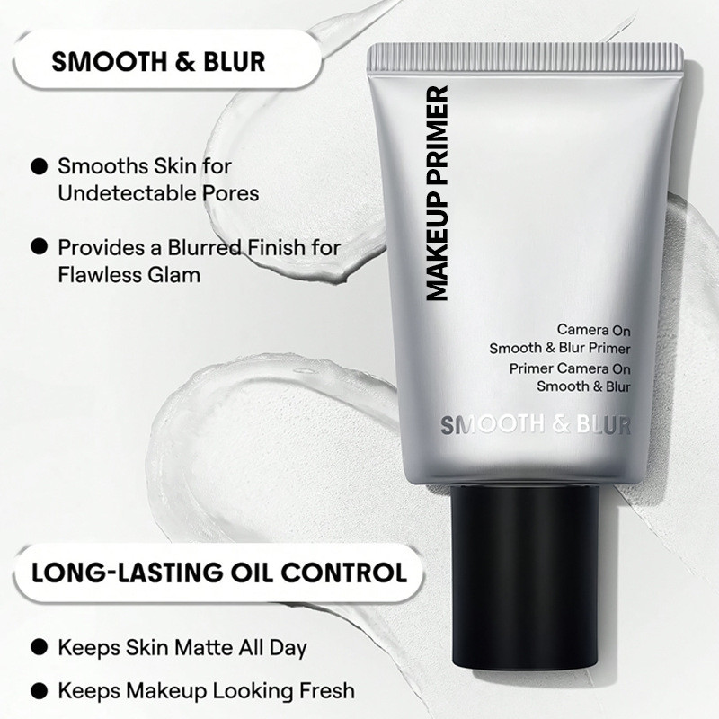 Primer De Câmera Em Desfoque Suave , Hidratante , Base Facial , Maquiagem