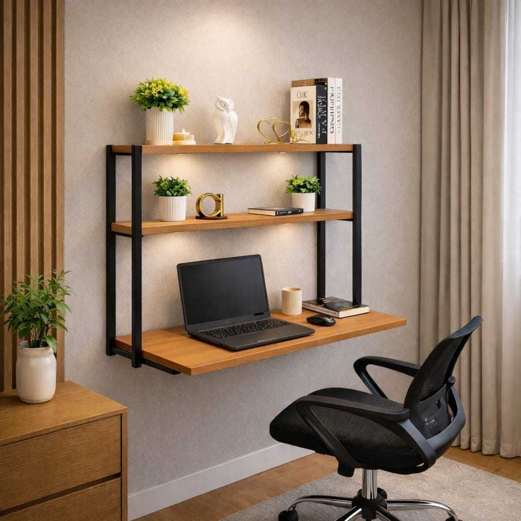 Escrivaninha Para Quarto Home Office Mesa Para Computador Industrial Penteadeira