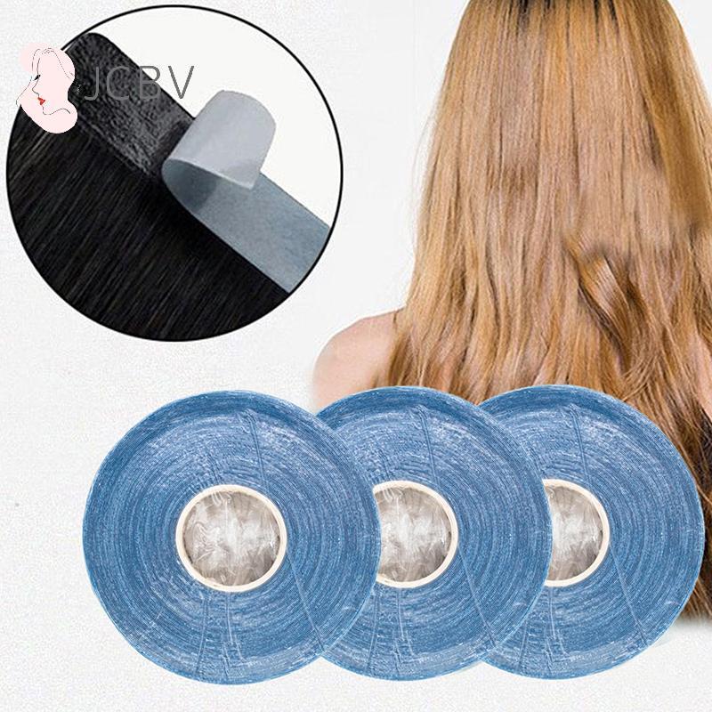 [JCBV] 1 Rolo 0.8 Cm * 3 Jardas Fita Para Peruca De Cabelo Adesiva Dupla Face Extensão