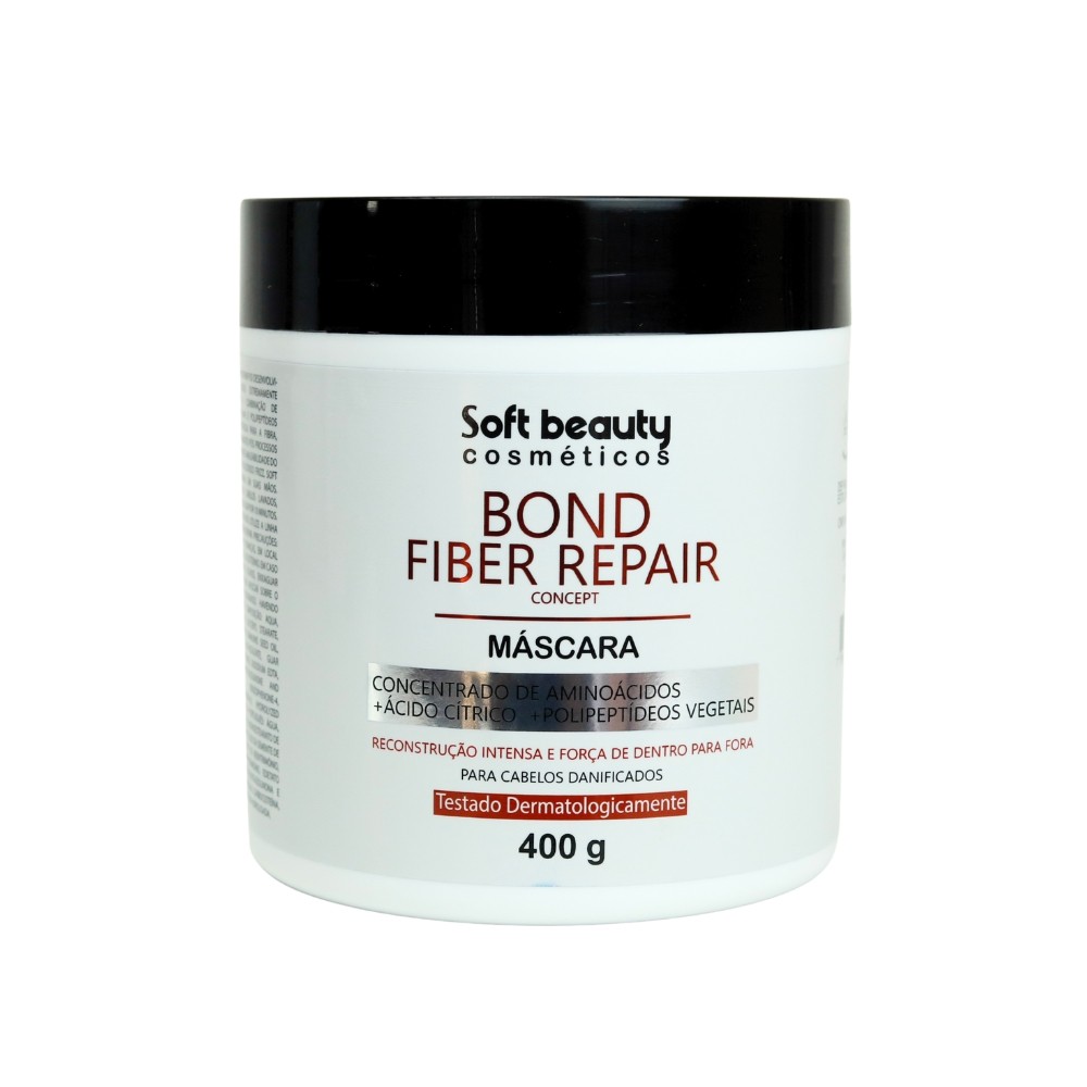 Máscara Capilar Fiber Bond Repair 400g - Soft Beauty