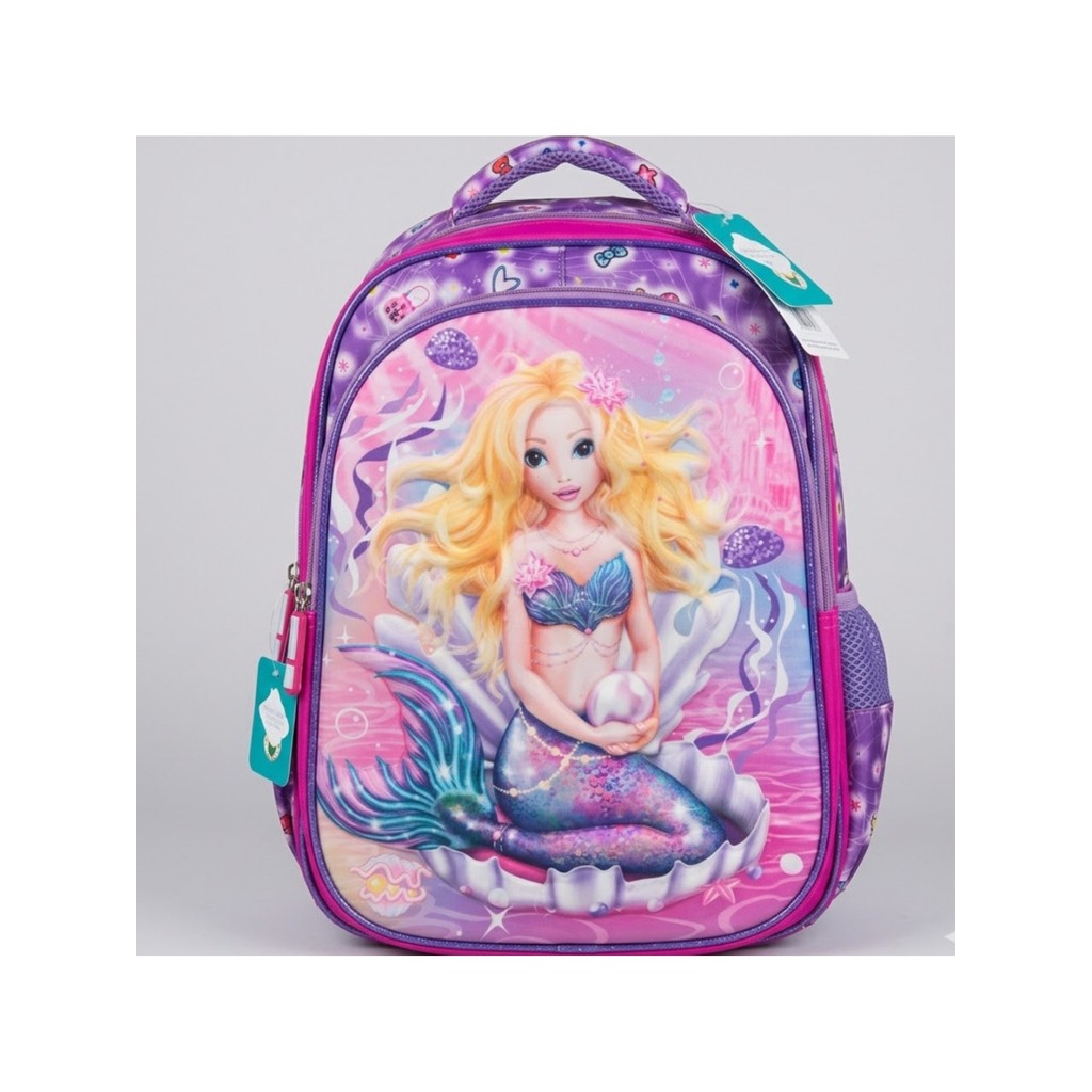 Mochila Escolar Infantil Premium 3D Alças Reforçadas Personagens Variados