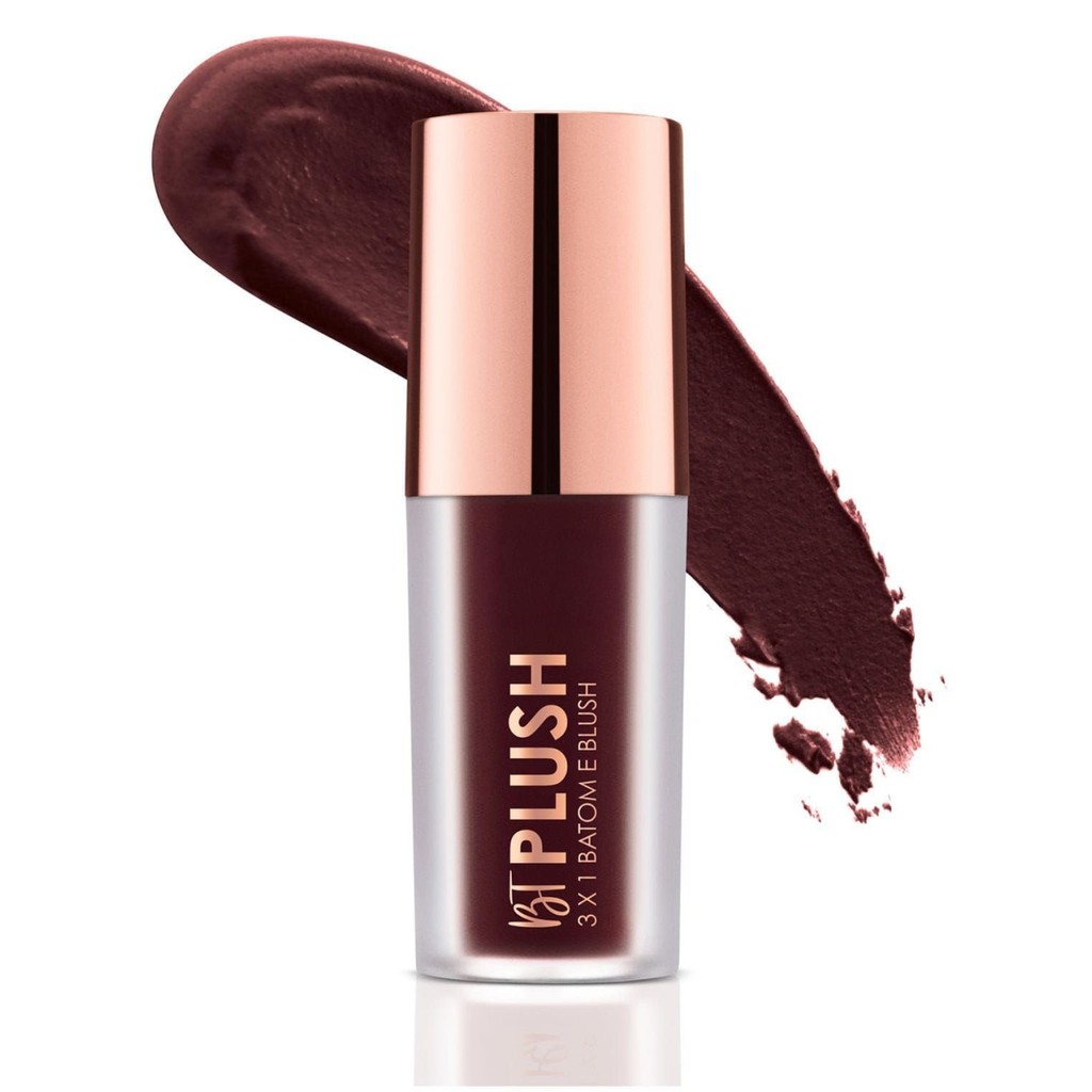 Bruna Tavares BT Plush Espresso - Batom Multifuncional 3x1 6g