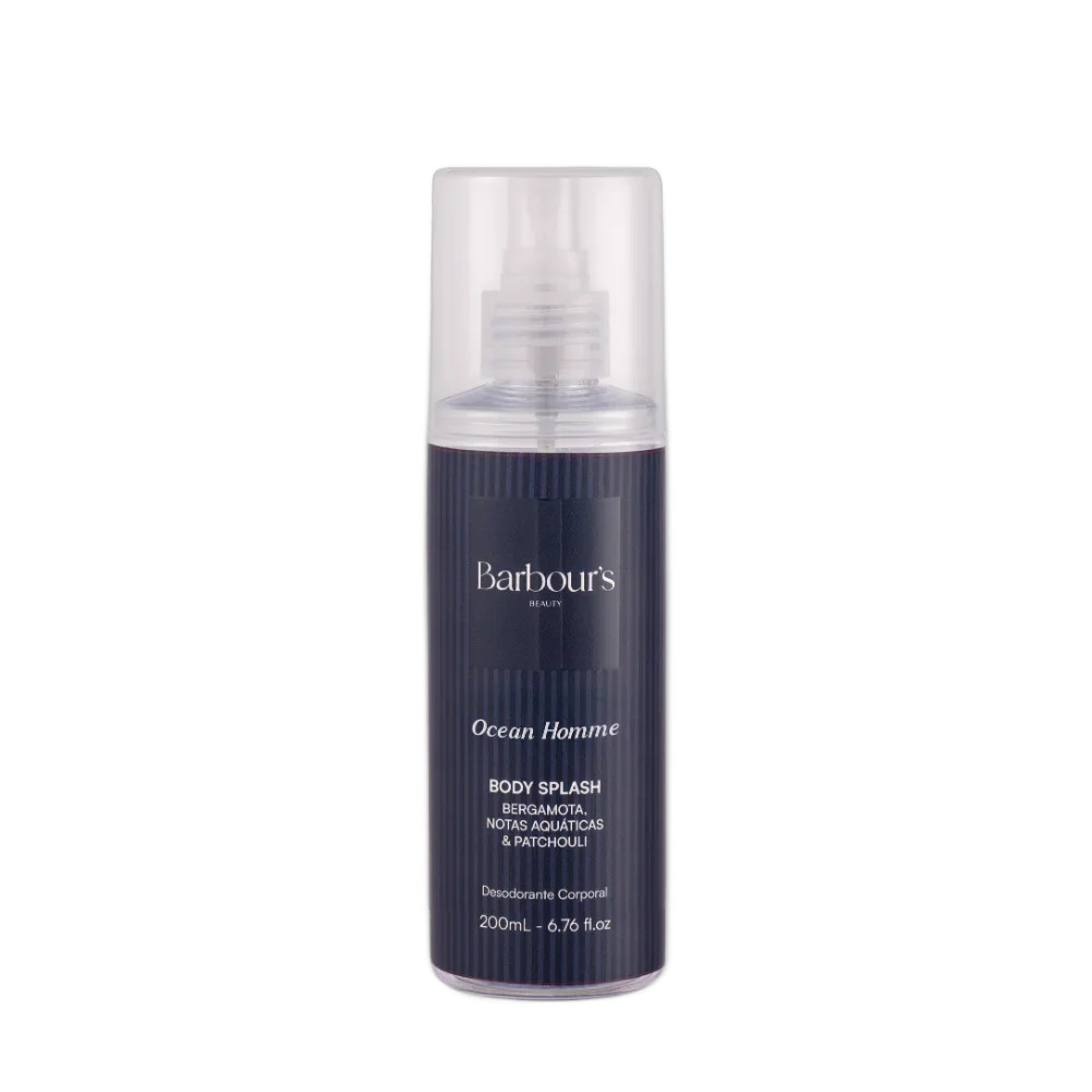 Barbour's Beauty Body Splash Masculino OCEAN HOMME 200ML