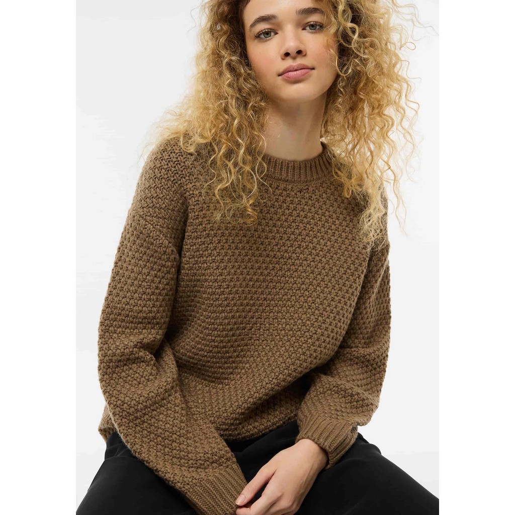 Blusão Feminino Em Tricô Texturizado